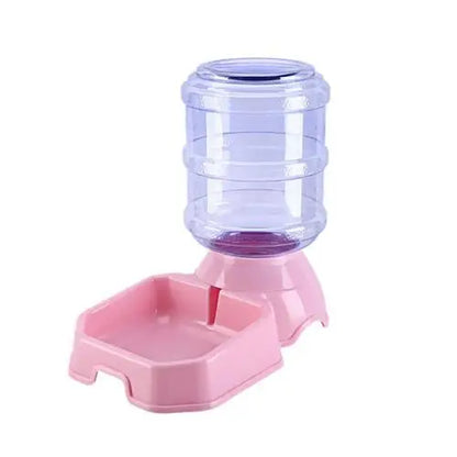 3.8L Automatic Pet Feeder Dog Cat Drinking Bowl Large Capacity Water Food Holder
