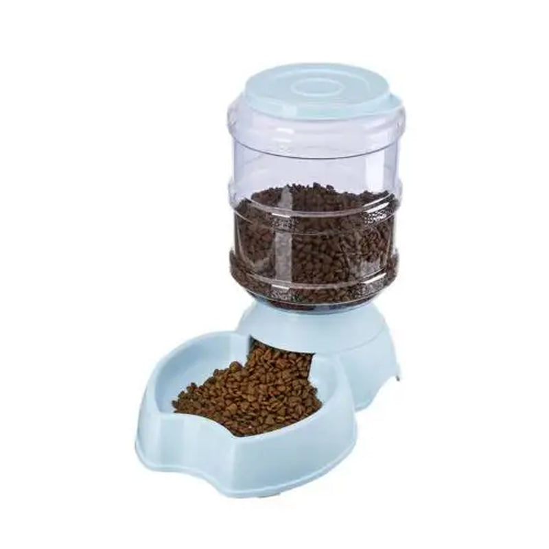 3.8L Automatic Pet Feeder Dog Cat Drinking Bowl Large Capacity Water Food Holder